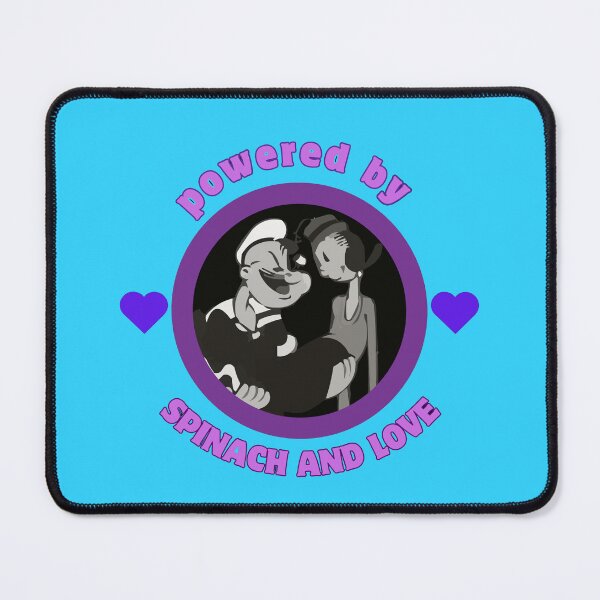 Item preview, Popeye and Olive Oyl Powered by Spinach and Love designed and sold by TinyRobotCreations.
