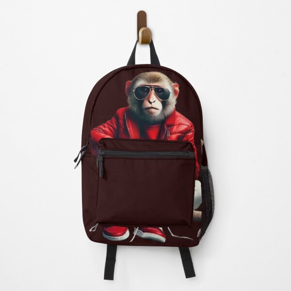 Item preview, A stylish monkey dressed in red designed and sold by ArtyRed.