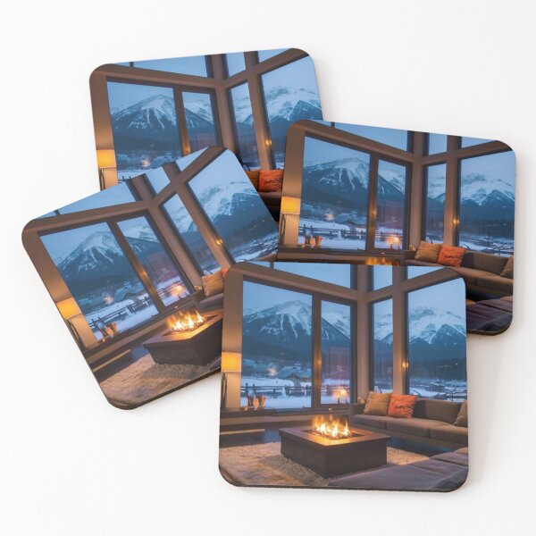 Item preview, Frosted Evenings: A Living Room Sanctuary designed and sold by BlareBlare.