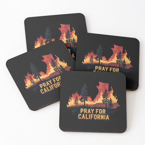 Item preview, California wildfires Pray for California designed and sold by Alex Songs.