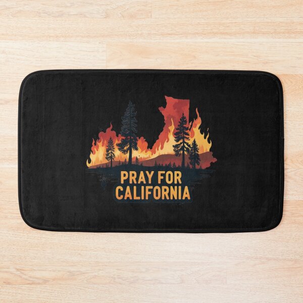 Item preview, California wildfires Pray for California designed and sold by Alex Songs.