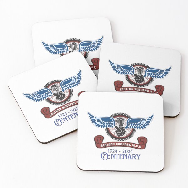 Item preview, ESMCC Centenary logo designed and sold by UnicycleShed.