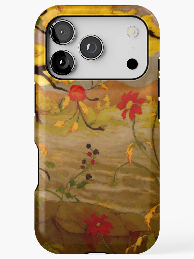 Thumbnail 1 of 4, iPhone Case, Paul Ranson : Apple Tree with Red Fruit (Pommier Aux Fruits Rouges) (1902) designed and sold by YNTDigitalHouse.