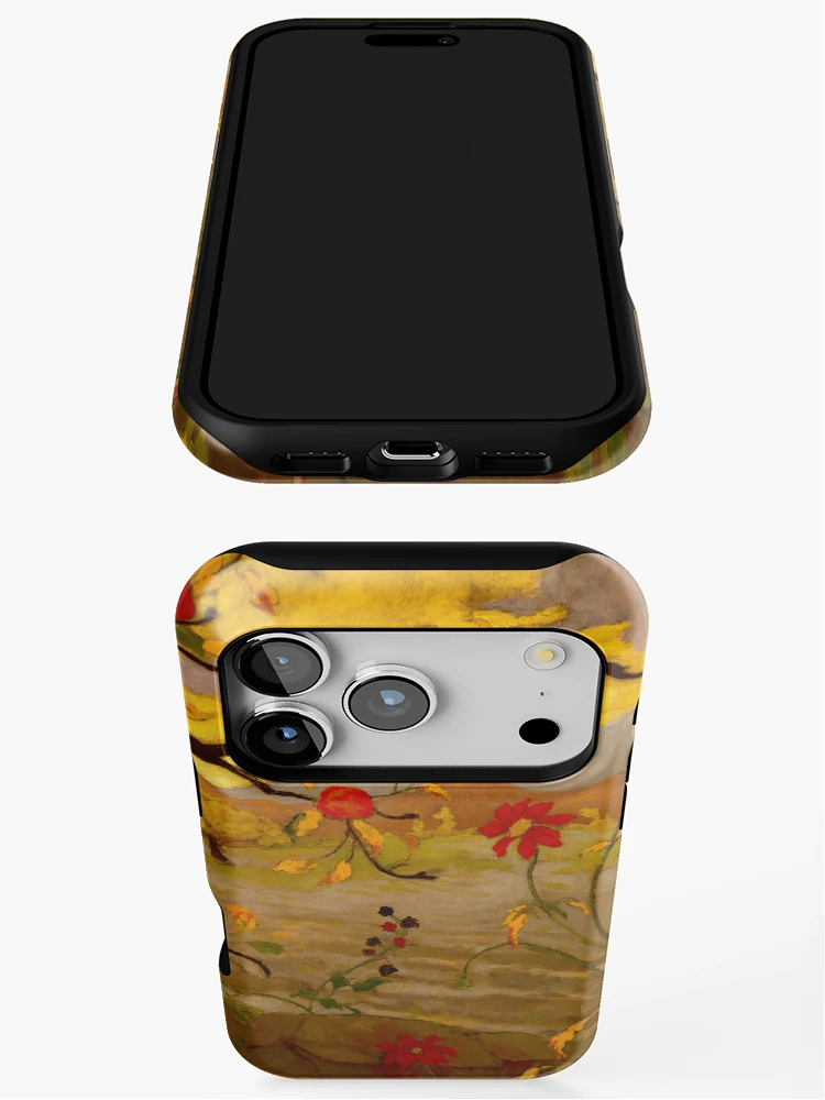 Thumbnail 3 of 4, iPhone Case, Paul Ranson : Apple Tree with Red Fruit (Pommier Aux Fruits Rouges) (1902) designed and sold by YNTDigitalHouse.