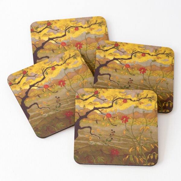 Item preview, Paul Ranson : Apple Tree with Red Fruit (Pommier Aux Fruits Rouges) (1902) designed and sold by YNTDigitalHouse.