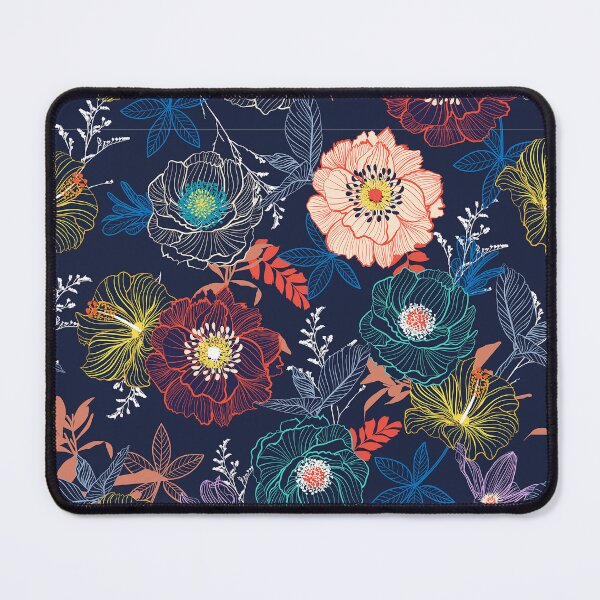 Item preview, Neon Floral Pattern designed and sold by FamArts.