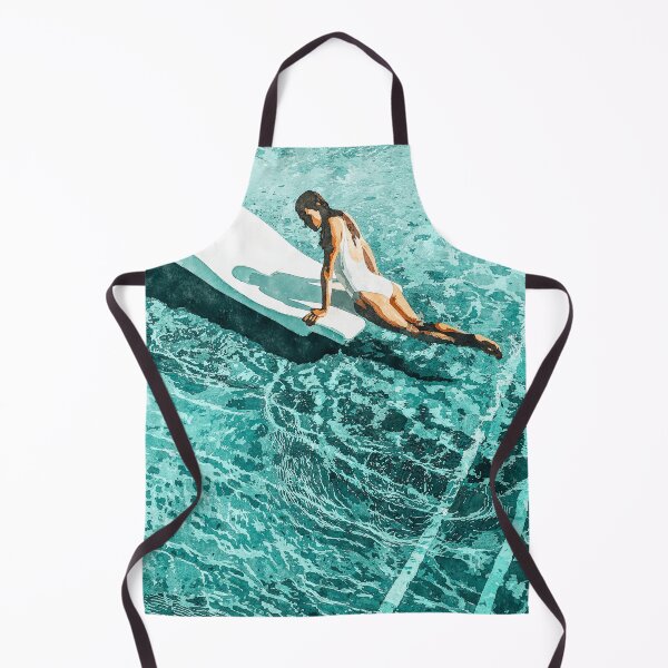 Item preview, Pool Day | Summer Swimming Swim Fashion | Bath Vacation Relax Self Care Watercolor Painting designed and sold by 83oranges.com.
