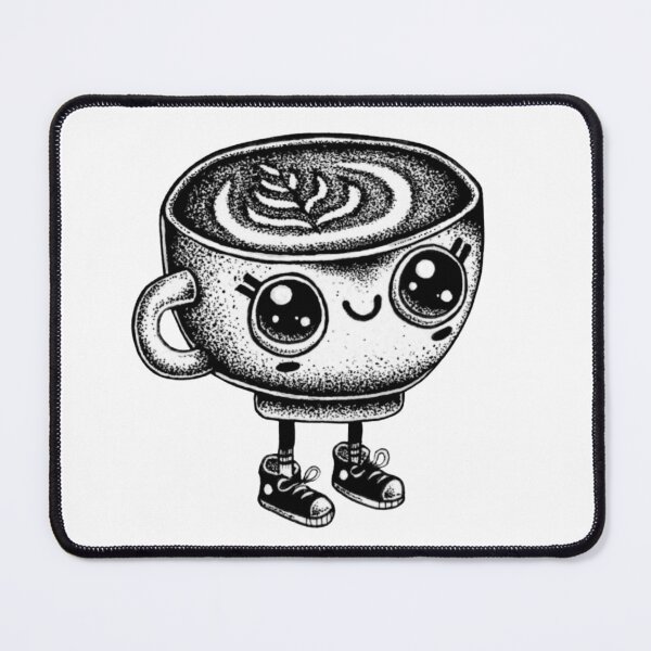 Item preview, Cappuccino Coffee Lover Latte Art Kawaii Cup designed and sold by AnnaJ96@.