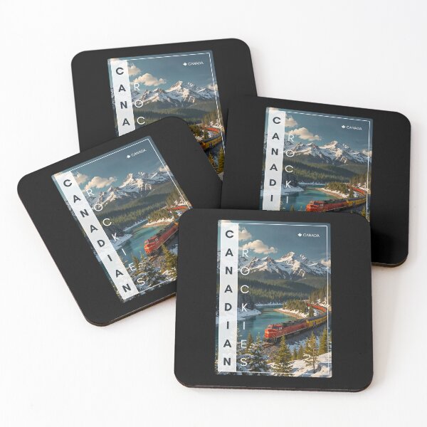 Artikelvorschau, Kanadische Rockies Kanada Bergkunst entworfen und verkauft von twentytwo ART souvenir designs.