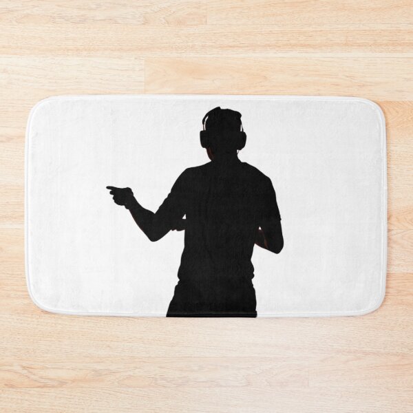 Item preview, Rhythmic Radiance: Silhouette of DJ Vibes designed and sold by Pixel Palette.
