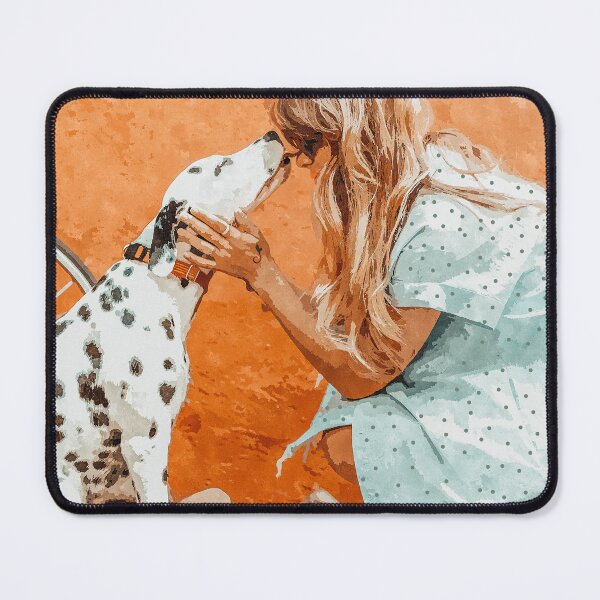Item preview, Pet Bound | Dalmatian Dog Lover Friendship Companion | Modern Bohemian Woman Puppy Animals Love designed and sold by 83oranges.com.