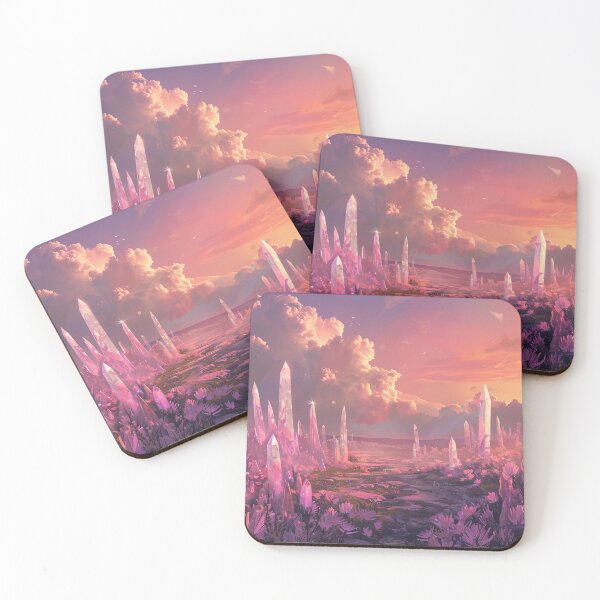 Item preview, Crystal Garden at Dusk designed and sold by jgvisualarts.
