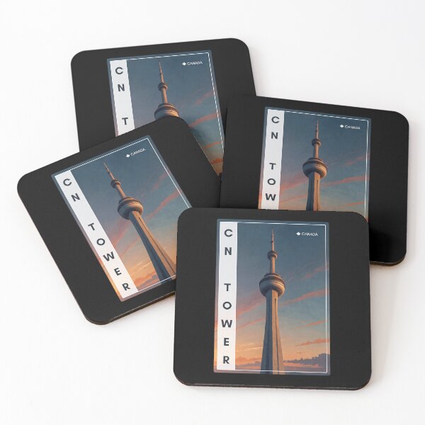 Item preview, CN Tower Canada Skyline Art designed and sold by twentytwo ART souvenir designs.