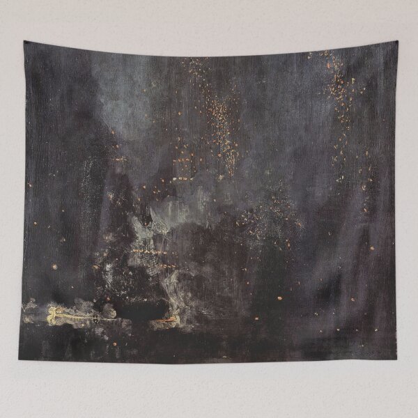 Item preview, James McNeill Whistler : Nocturne in Black and Gold – The Falling Rocket (1874) designed and sold by YNTDigitalHouse.