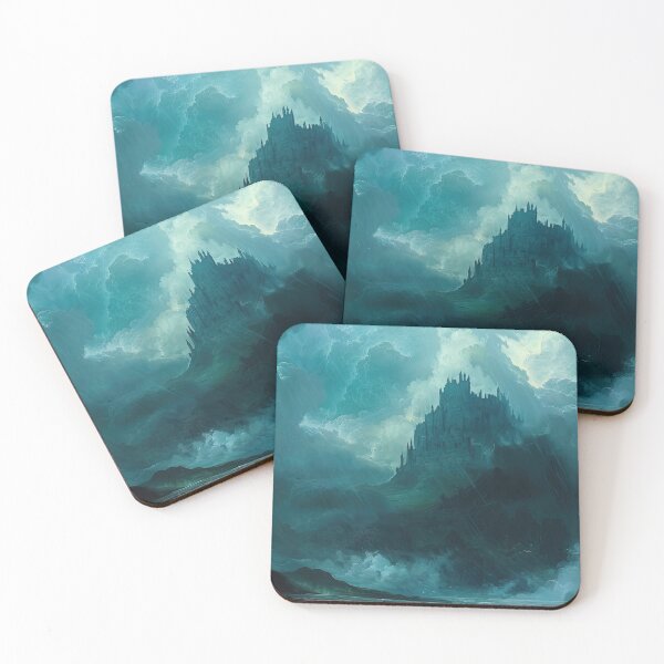Item preview, Mystic Castle in the Clouds designed and sold by jgvisualarts.
