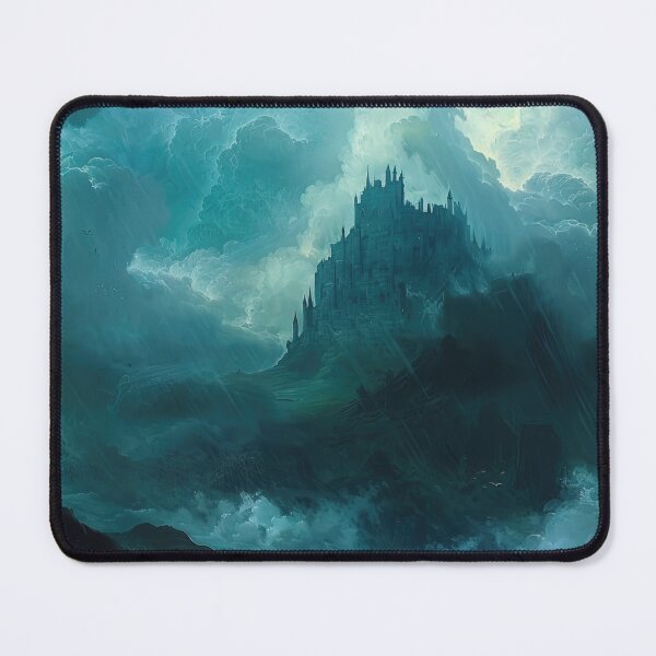 Item preview, Mystic Castle in the Clouds designed and sold by jgvisualarts.
