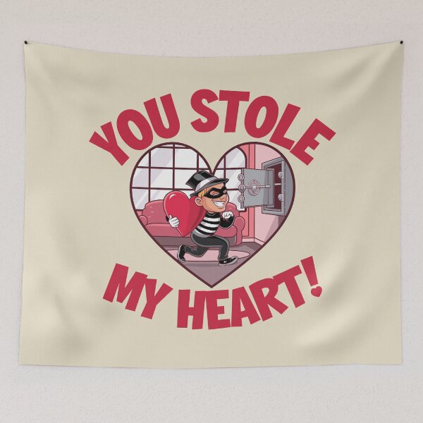 Item preview, You Stole My Heart!  – Fun Valentine’s Day Cartoon designed and sold by JPees.