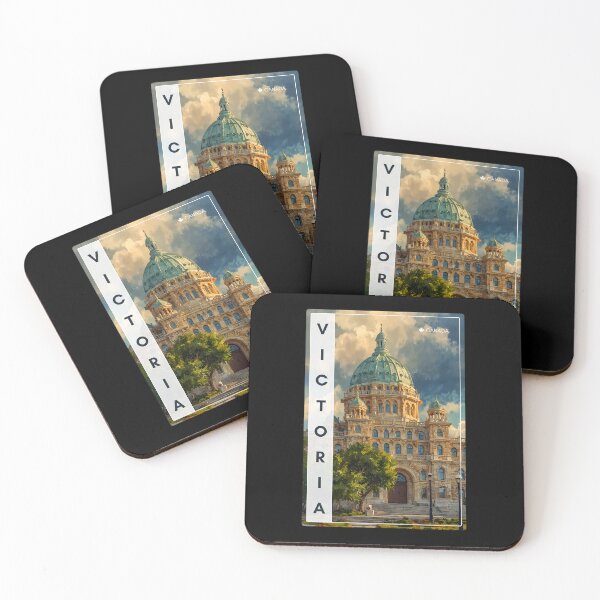 Item preview, Victoria Canada Parliament Art designed and sold by twentytwo ART souvenir designs.