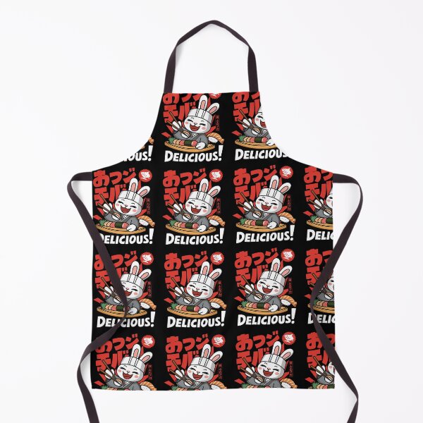 Item preview, Bunny Rabbit Japanese Sushi Chef Kawaii Ramen Anime designed and sold by rafaeltto.