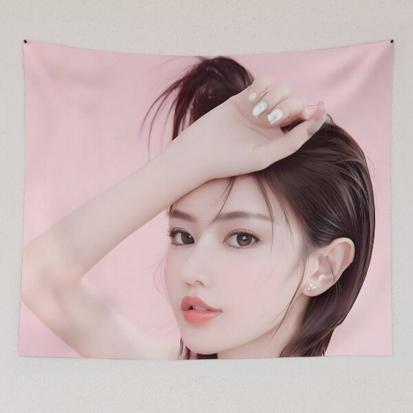 Item preview, Cute Asian Brunette Female Model Posing For A Photoshoot  designed and sold by CyberGoddesses.