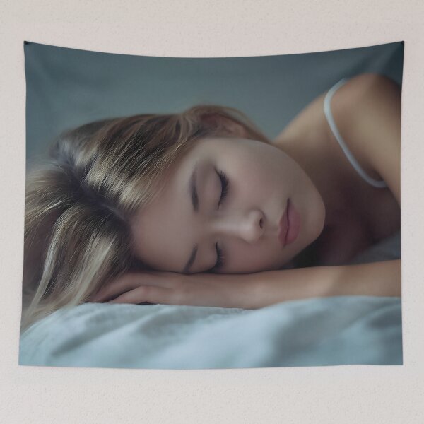 Item preview, Cute Pretty Female Sleeping  designed and sold by CyberGoddesses.