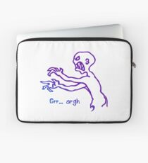 Grr Argh Monster Ombre Colours - Buffy the Vampire Slayer, Mutant Enemy, 90s, BTVS, Zombie, Joss Whedon, Buffyverse, Monster, Vampire, Grrr Arrgh Laptop Sleeve