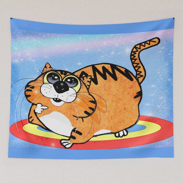 Item preview, Animal - Smiling Cat  designed and sold by Shirley cute art .