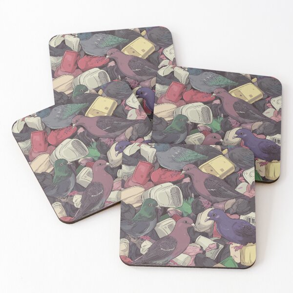 Item preview, Pigeons and Trash designed and sold by Deepestblue.