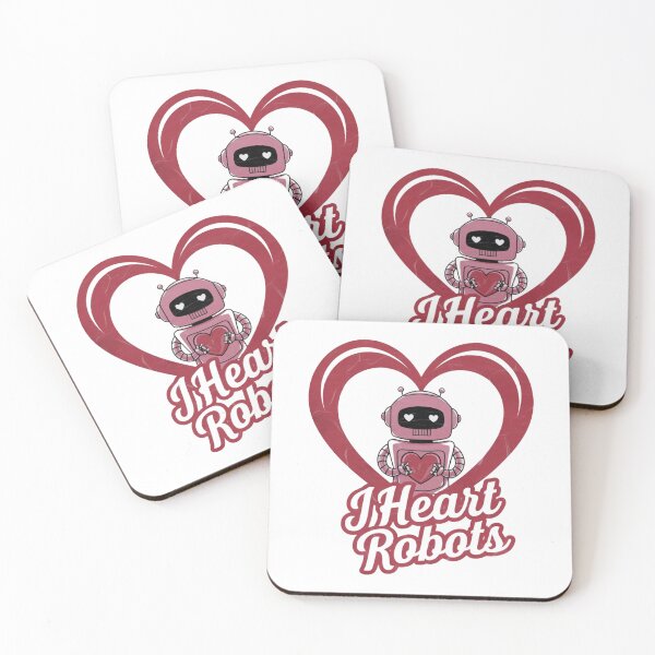 Item preview, I Heart Robots  designed and sold by nimmitrends.