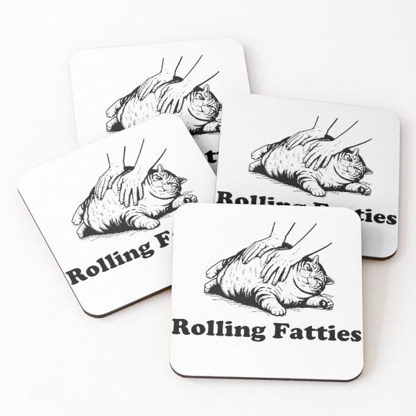 Item preview, Rolling Fatties Cat designed and sold by imlubijane.