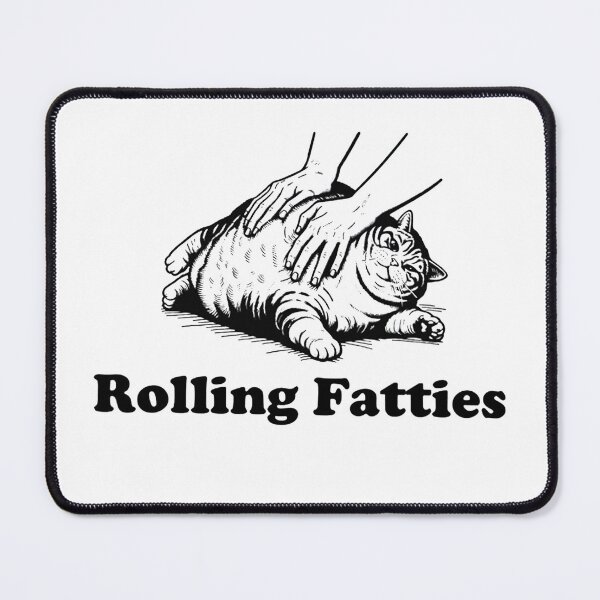 Item preview, Rolling Fatties Cat designed and sold by imlubijane.