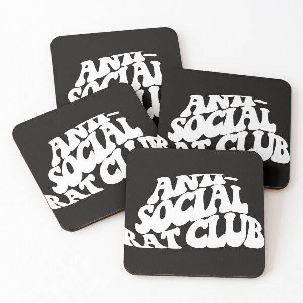 Item preview, Anti-Social Rat Club Logo designed and sold by kikiizz.
