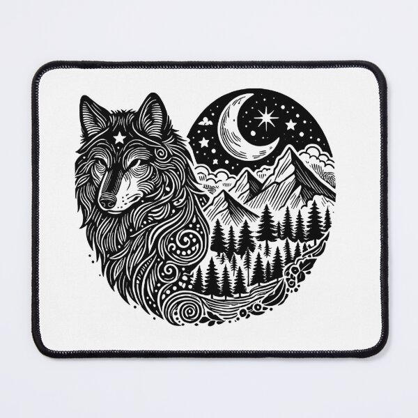 Item preview, Night wolf designed and sold by 171factory.