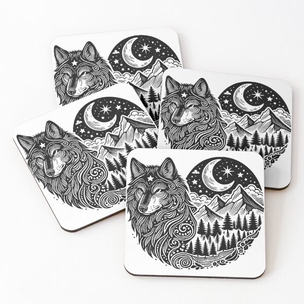 Item preview, Night wolf designed and sold by 171factory.