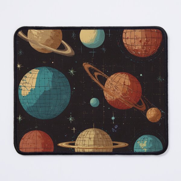 Item preview, Vintage Celestial Wonders: Retro Planetary AI Art designed and sold by DanielC89.