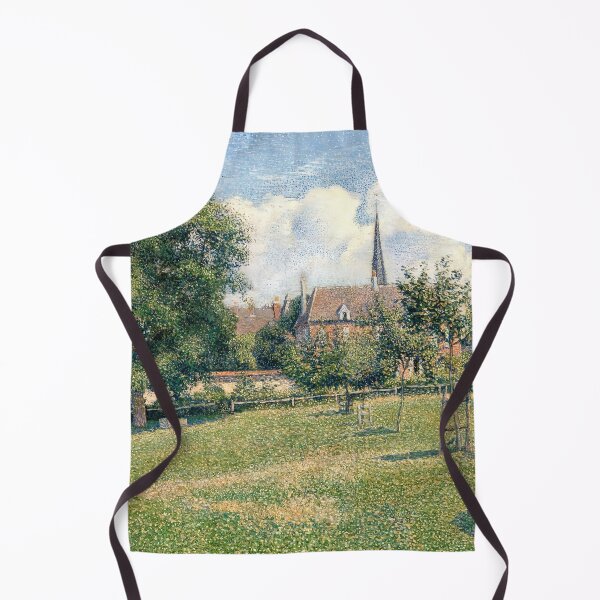 Item preview, Camille Pissarro : The House of the Deaf Woman and the Belfry at Eragny (1886) designed and sold by YNTDigitalHouse.