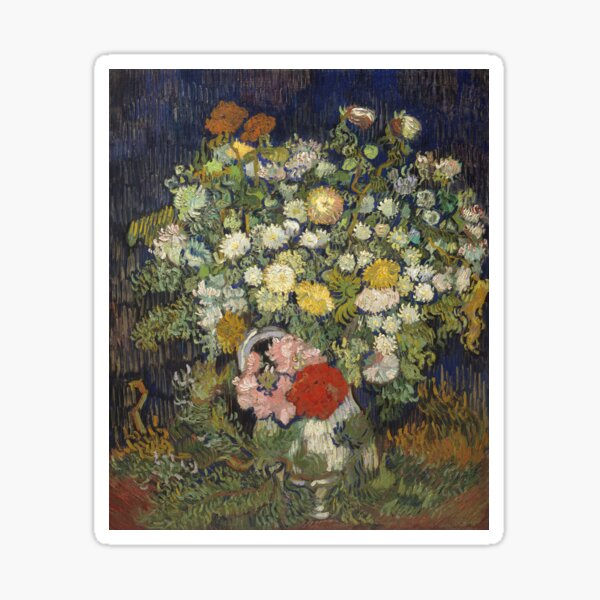 Item preview, Vincent van Gogh : Bouquet of Flowers in a Vase (1890) designed and sold by YNTDigitalHouse.