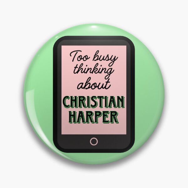 Item preview, Ana Huang - Too Busy Thinking About Christian Harper designed and sold by fangtasticprint.