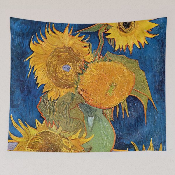 Artikelvorschau, Vincent van Gogh: Sechs Sonnenblumen (1888) entworfen und verkauft von YNTDigitalHouse.
