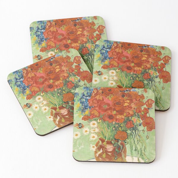 Item preview, Vincent van Gogh : Vase with Cornflowers and Poppies (1890) designed and sold by YNTDigitalHouse.