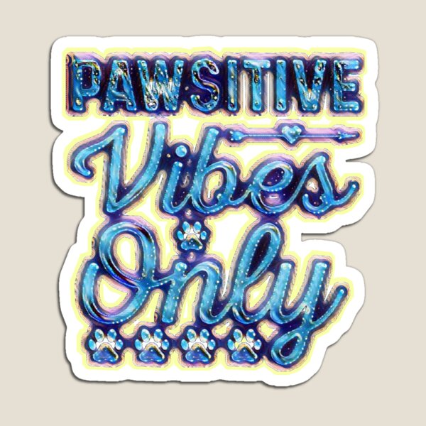 Artikel-Vorschau von Pawsitive Vibes nur für Hundeliebhaber #1, designt und verkauft von creativerooney.