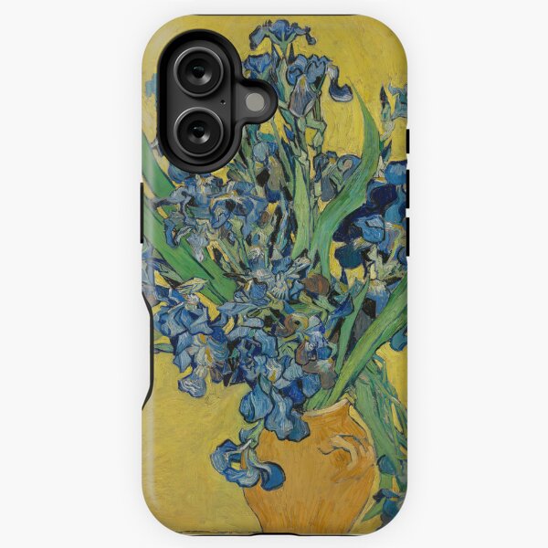 Item preview, Vincent van Gogh : Vase with Irises Against a Yellow Background (1889) designed and sold by YNTDigitalHouse.