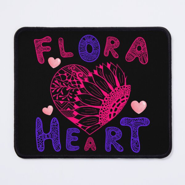 Item preview, FLORA HEART ZENTANGLE designed and sold by CHANCHANAI.