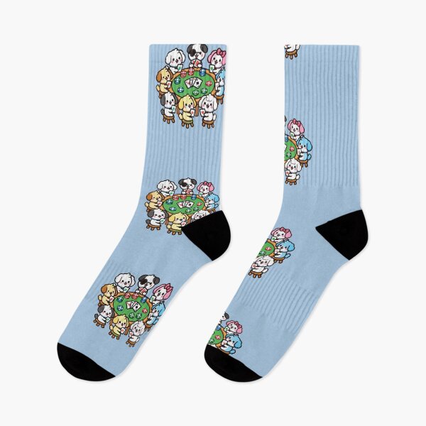 Item preview, kawaii dogs playing poker designed and sold by samah82.