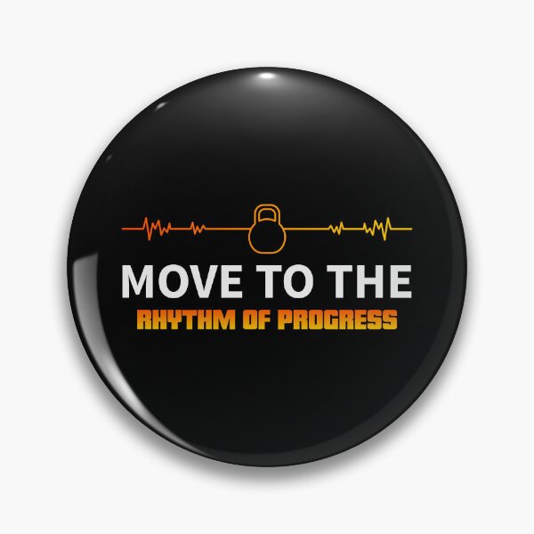 Item preview, Move To The Rhythm Of Progress Motivational T-Shirt designed and sold by ngedupdorjee.