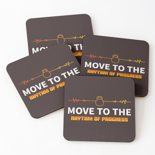 Item preview, Move To The Rhythm Of Progress Motivational T-Shirt designed and sold by ngedupdorjee.