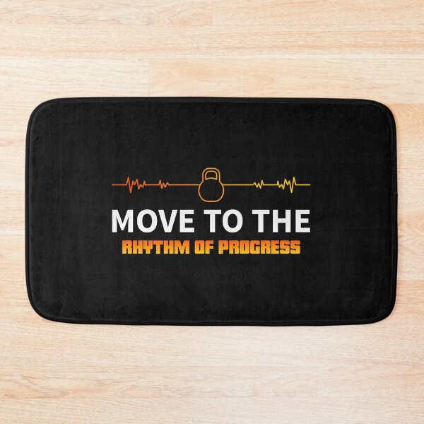 Item preview, Move To The Rhythm Of Progress Motivational T-Shirt designed and sold by ngedupdorjee.