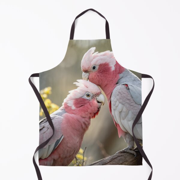 Item preview, Galah pair preening designed and sold by pawprintz.