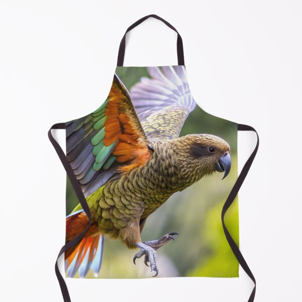 Item preview, Kea showing off its colours designed and sold by pawprintz.