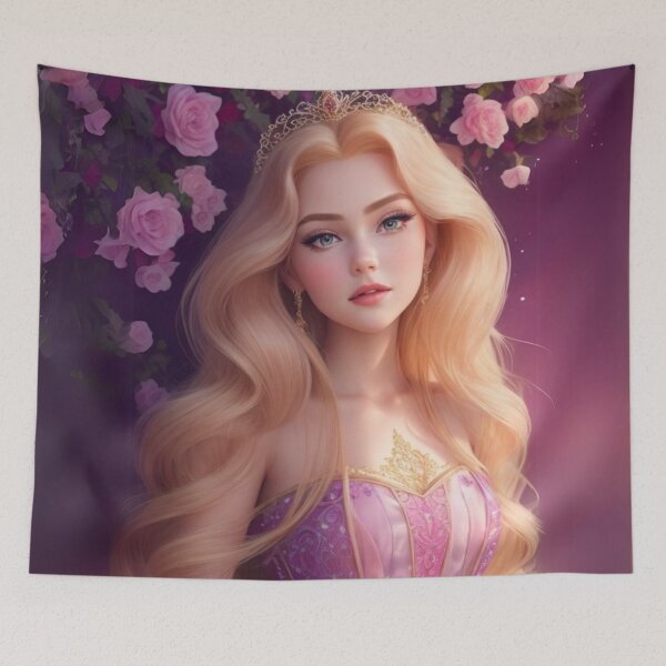 Item preview, Valentine Fairytale Princess designed and sold by MuseAI.